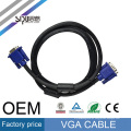 Precio de fábrica de SIPU al por mayor mejores cables de video de audio de la computadora para monitor vga cable 3 + 6